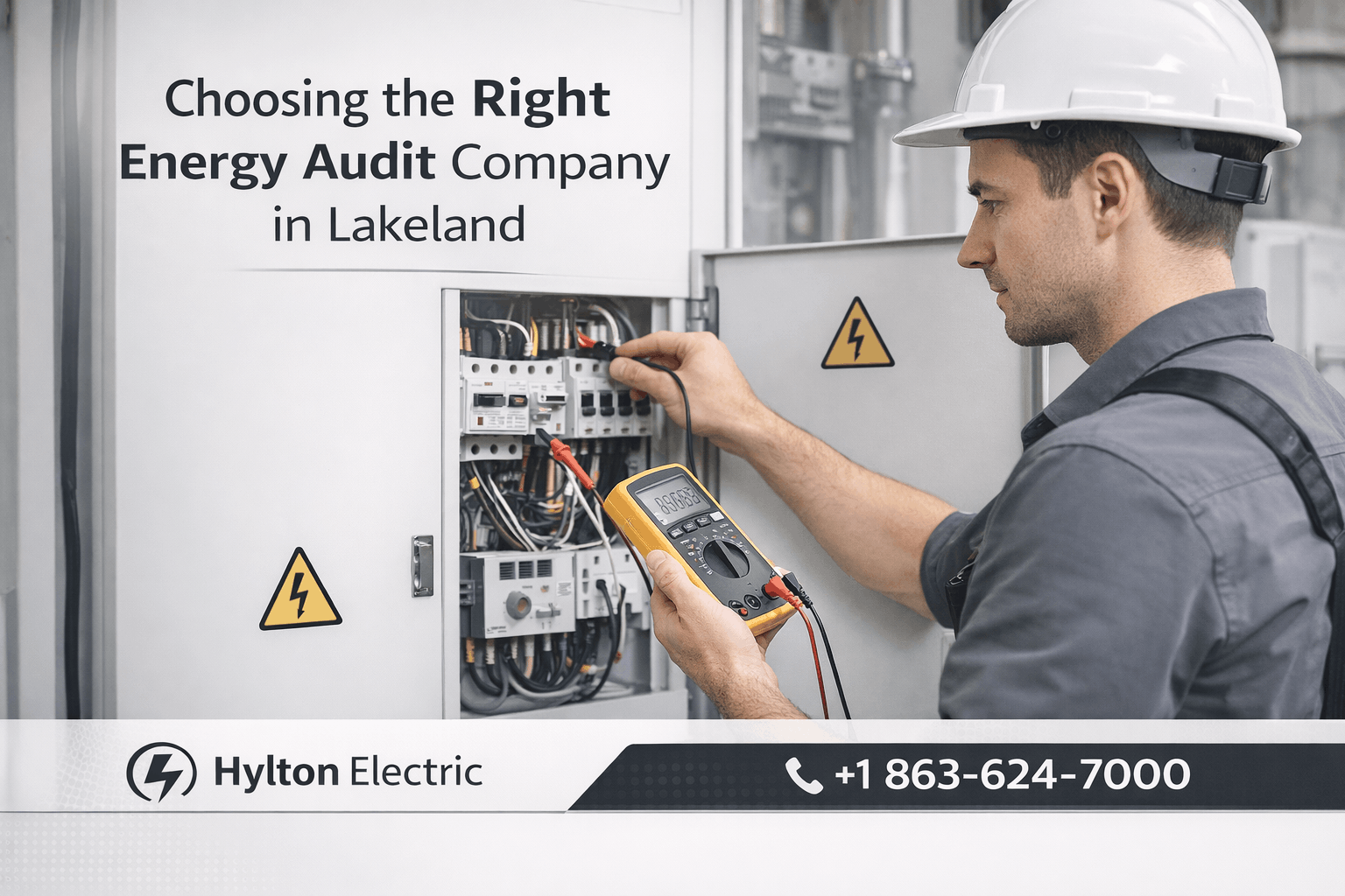 Energy audit inspection in Lakeland