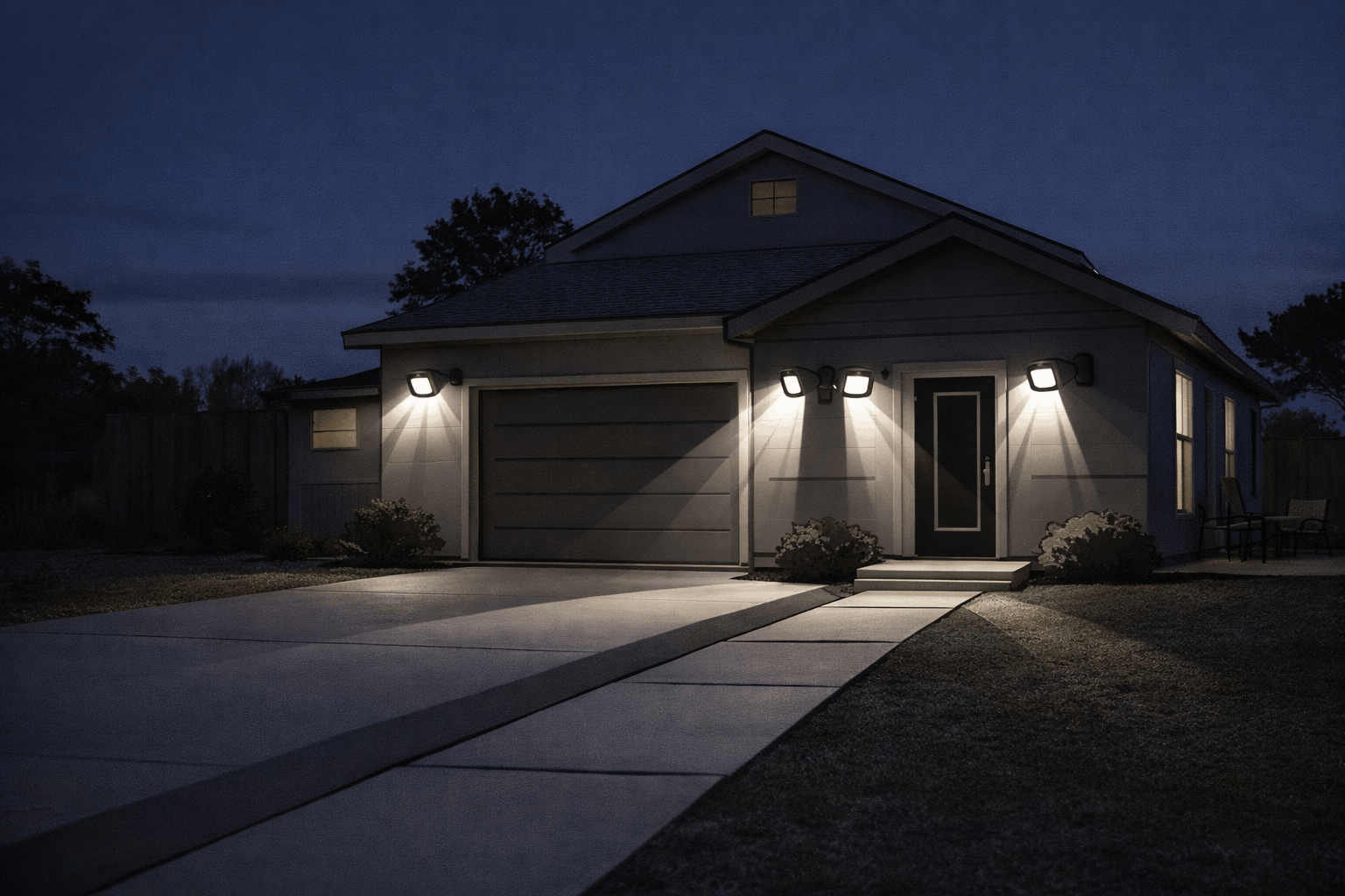 Outdoor Security Lighting Installation