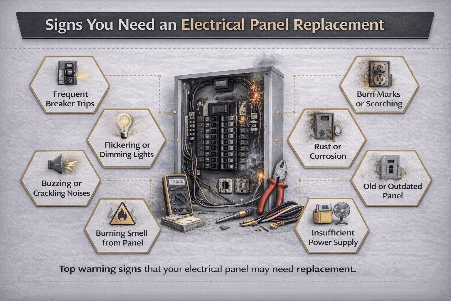 Signs You Need an Electrical Panel Replacement