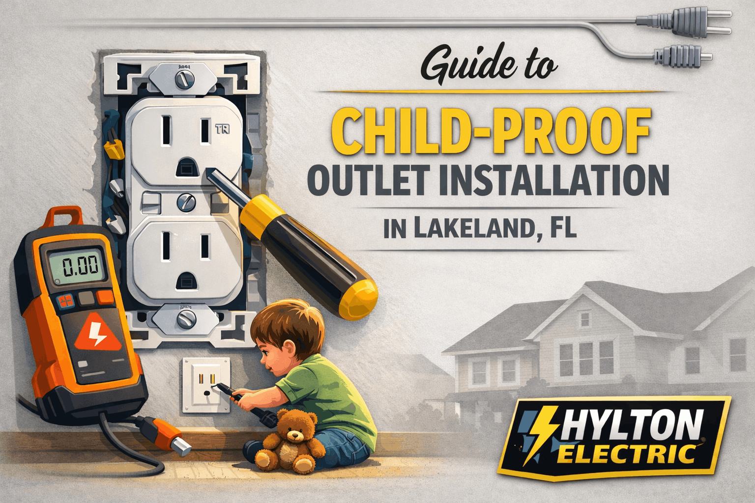 Guide on Child-Proof Outlet Installation in Lakeland, FL