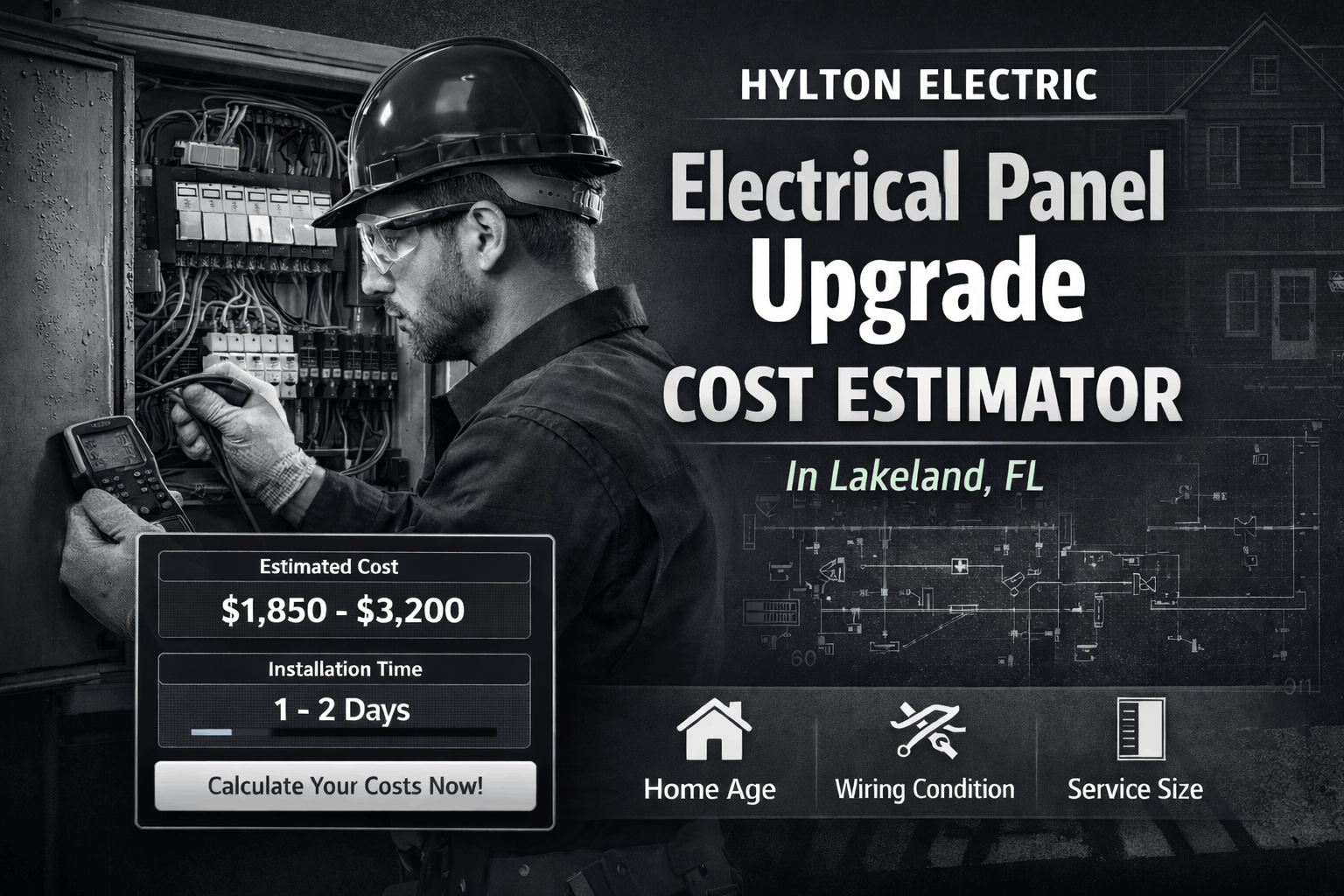Electrical Panel Upgrade Cost Estimator in Lakeland, FL