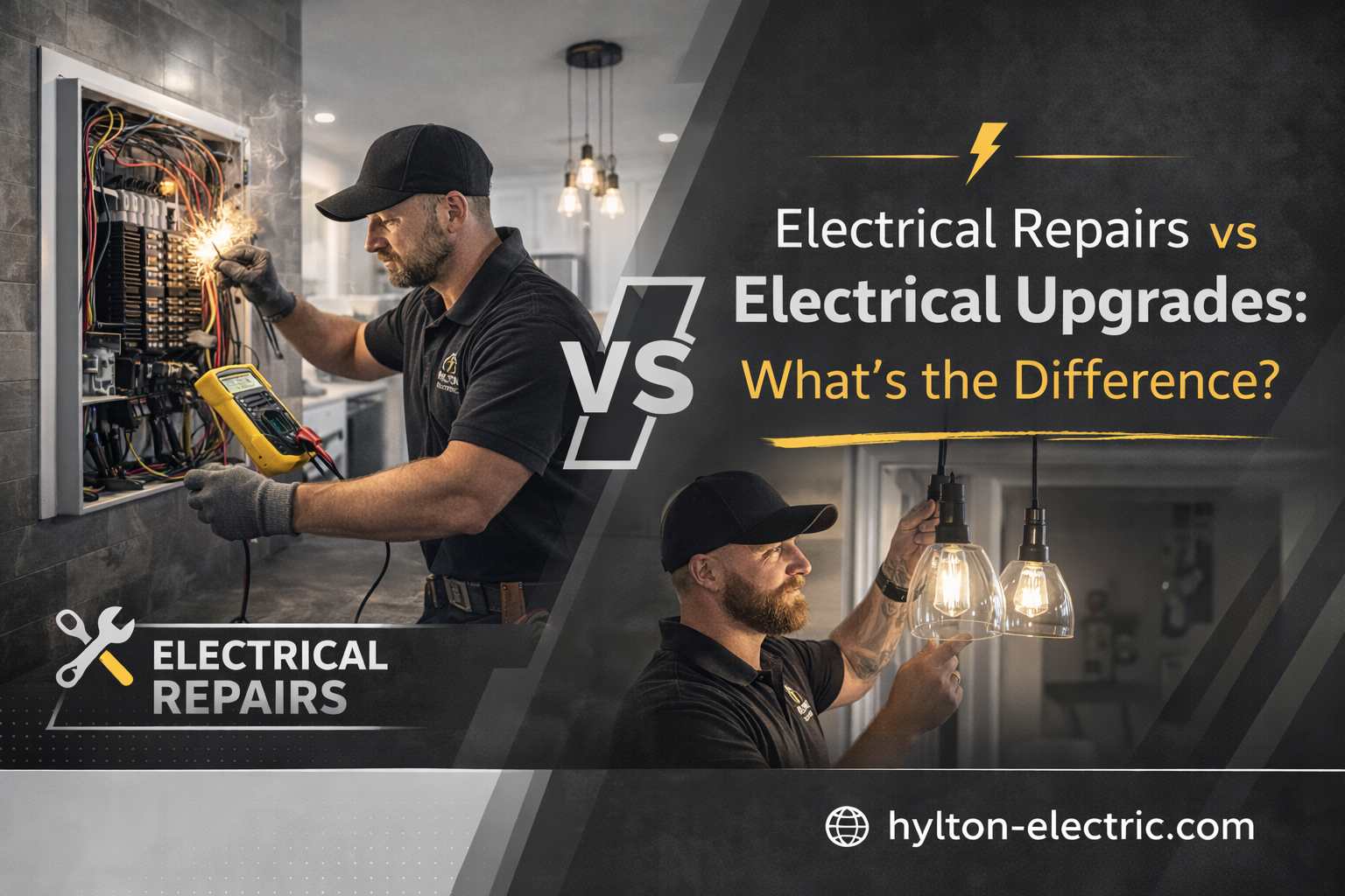 Electrical Repairs vs Electrical Upgrades: What’s the Difference?
