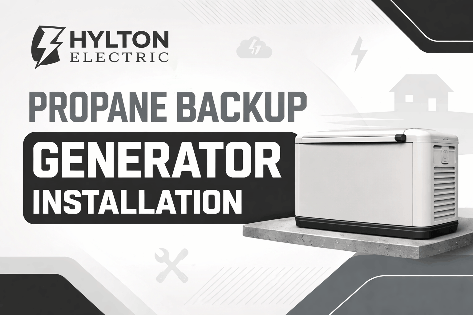 Propane Backup Generator Installation in Polk County