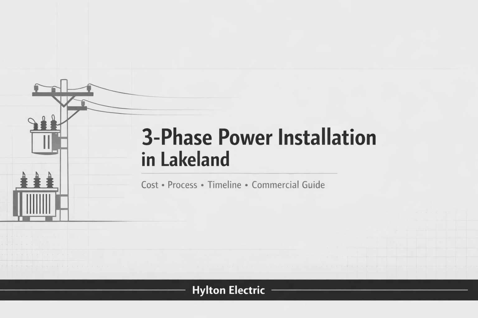 3-Phase Power Installation in Lakeland, Florida