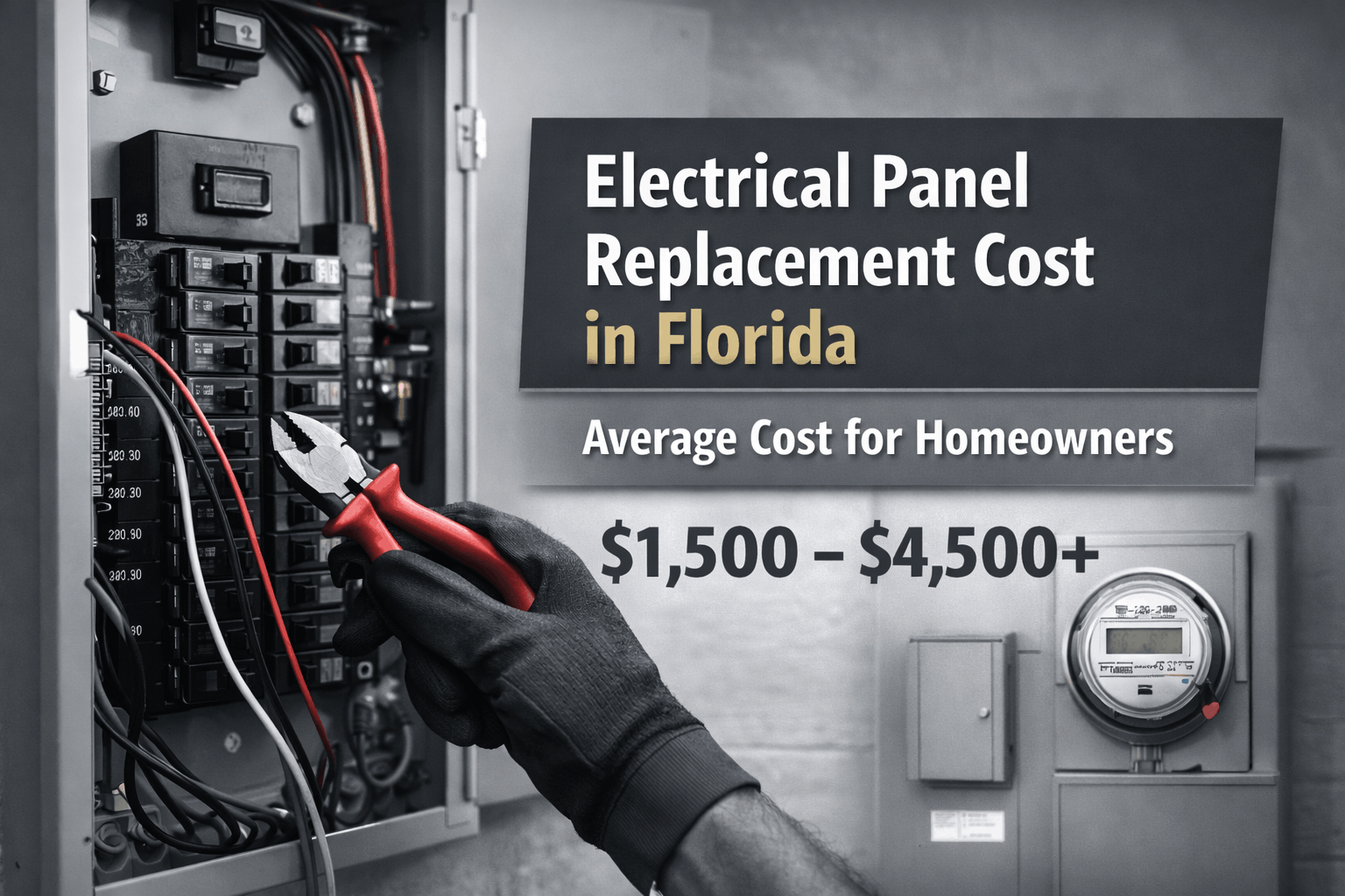 Cost of Electrical Panel Replacement Florida