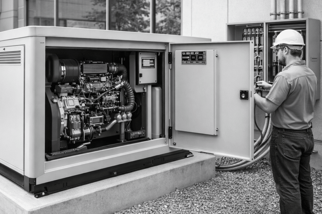COMMERCIAL GENERATOR INSTALLATION & BACKUP POWER UPGRADES