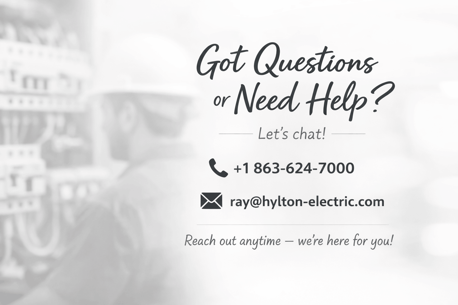 Why Choose Hylton Electric for Emergency Services