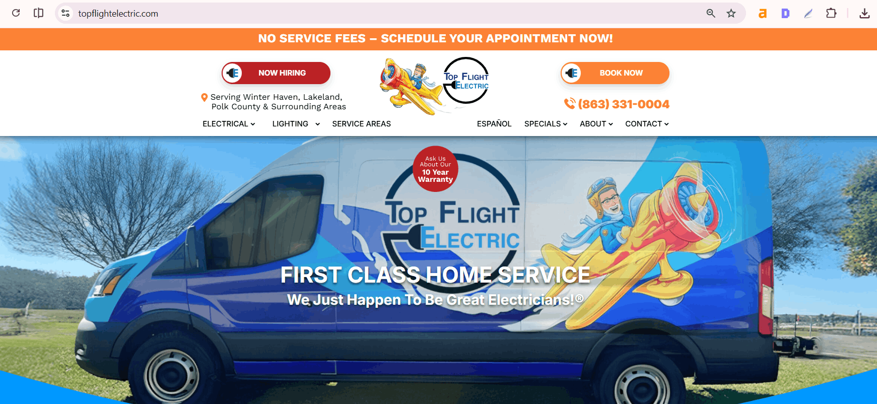 The Top Flight Electric Inc.