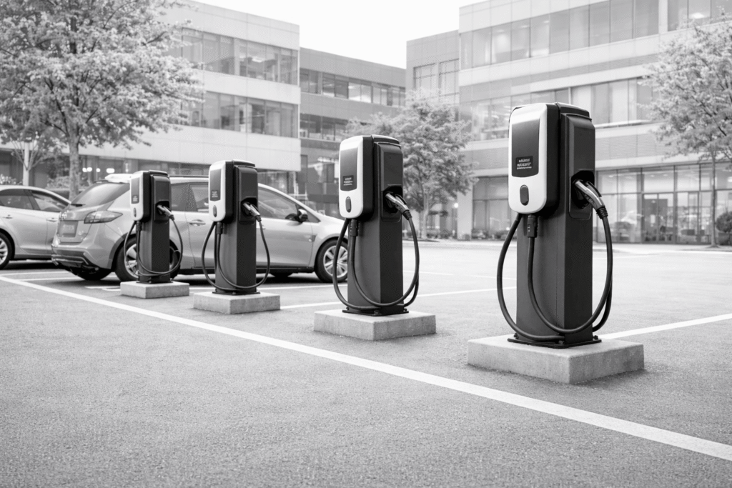 EV CHARGING INSTALLATION & ELECTRICAL UPGRADES FOR COMMERCIAL PROPERTIES