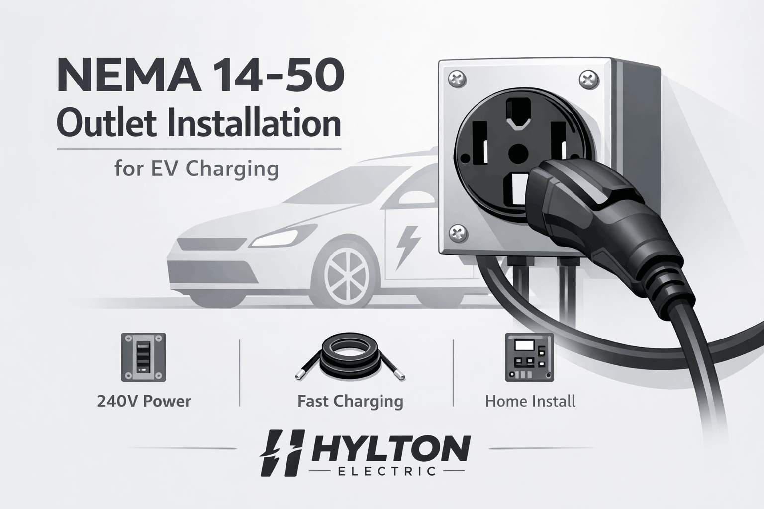 NEMA 14-50 Outlet Installation for EV Charging Florida