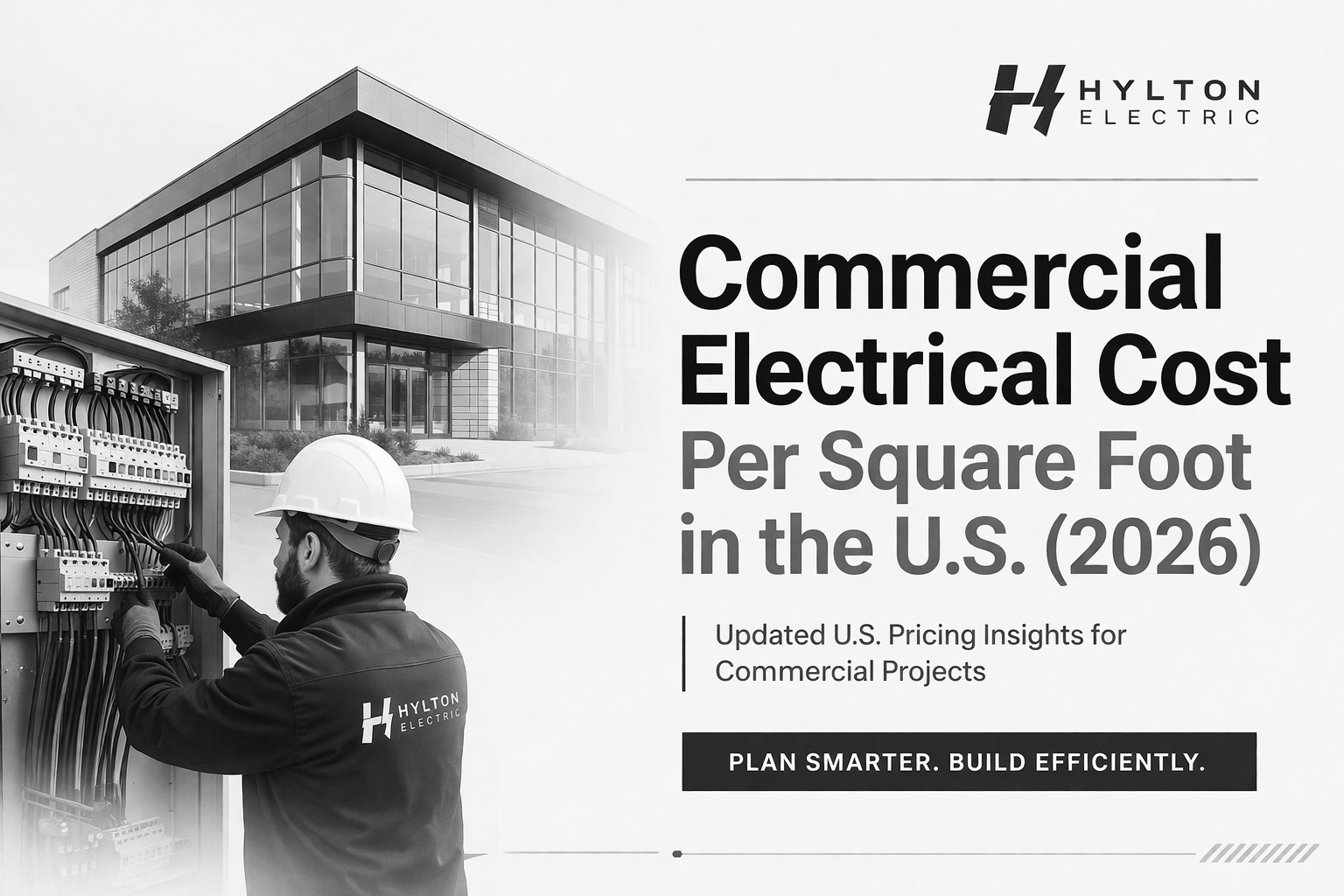 Commercial Electrical Cost Per Square Foot in the U.S. (2026)