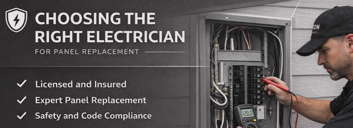 Choosing the Right Electrician for Panel Replacement