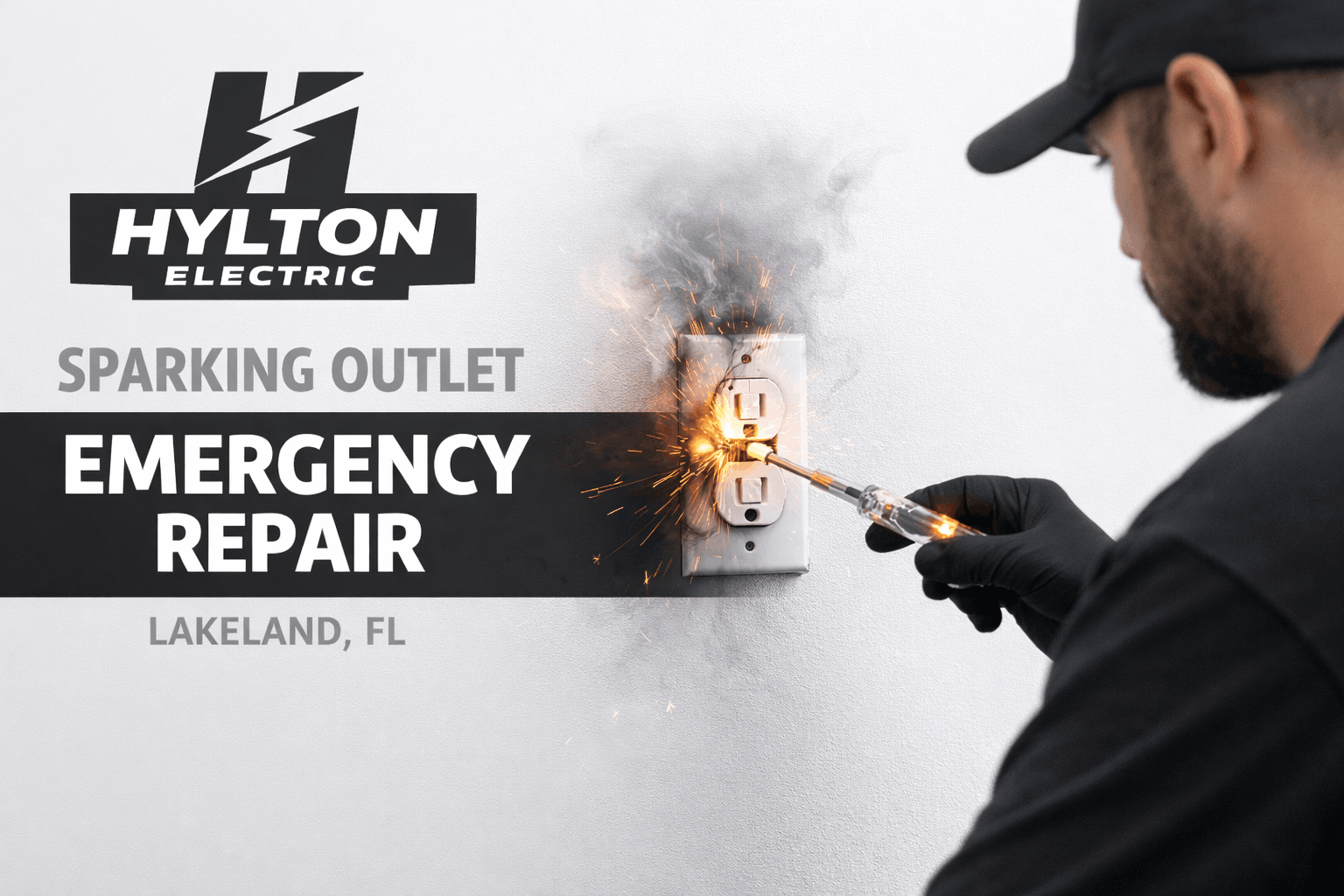 Sparking Outlet Emergency Repair in Lakeland, FL – What to Do