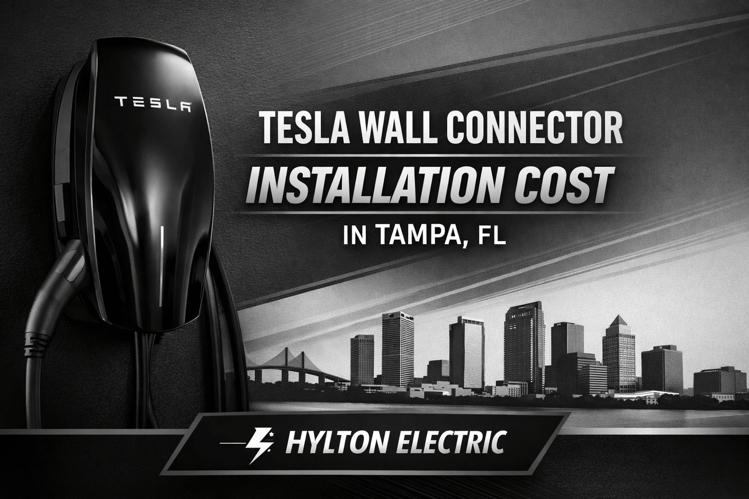 Tesla Wall Connector Installation Cost in Tampa, FL