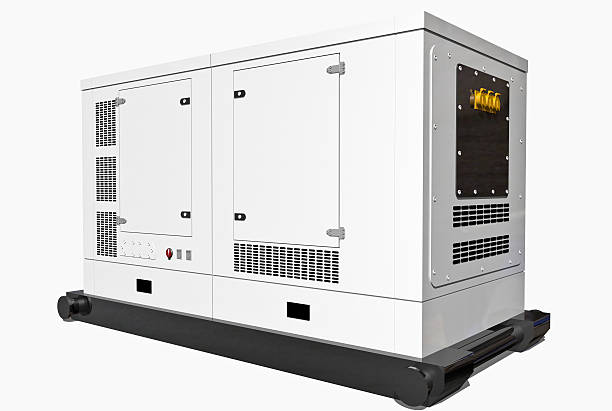 Gas Generator isolated on white background