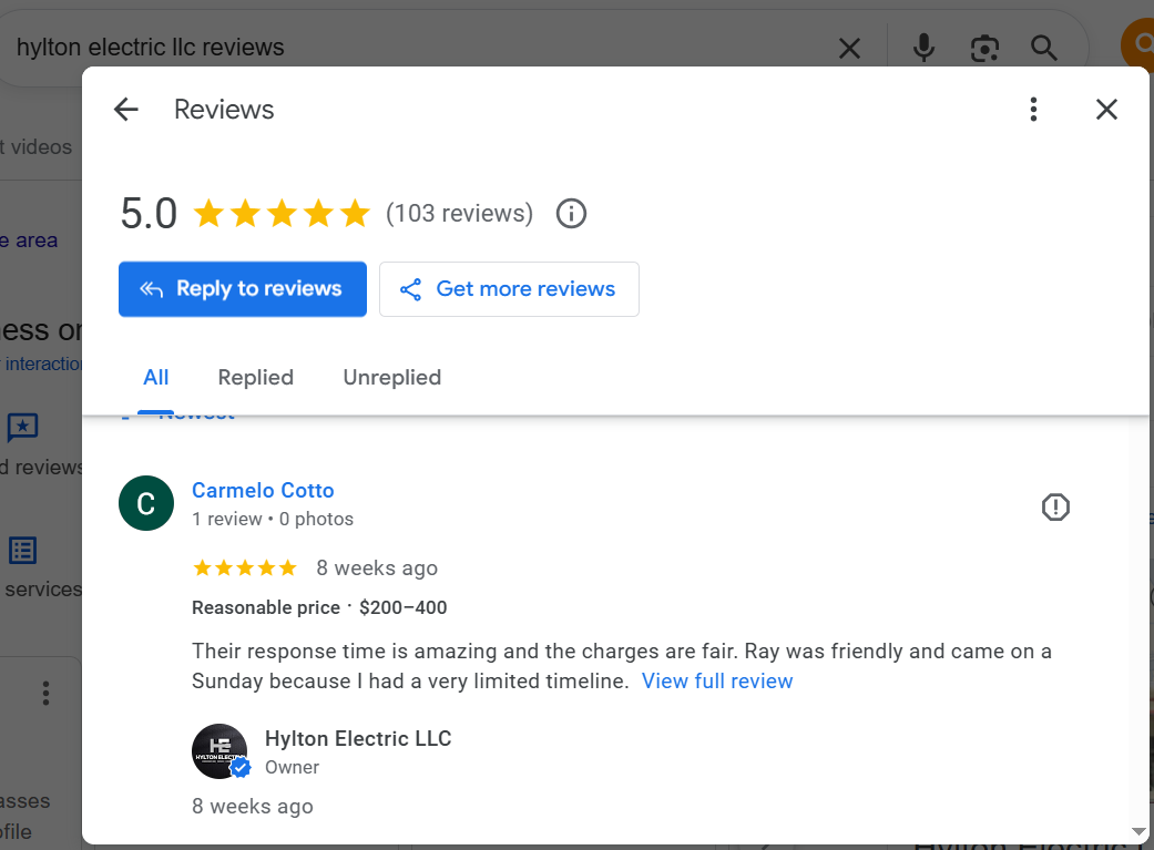 hylton electric reviews