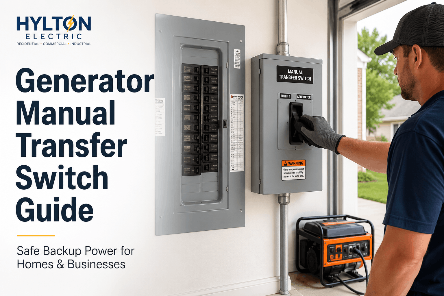 Generator Manual Transfer Switch Guide